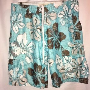 Aeropostale Mens Small Swim Trunks